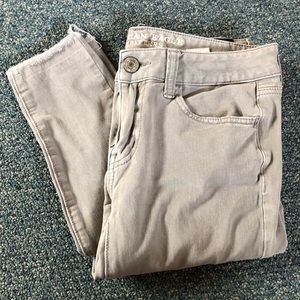 American Eagle gray jeggings